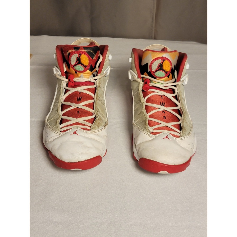 Nike Jordan Ring Hare Men's Size 12 White Red DD5077-105